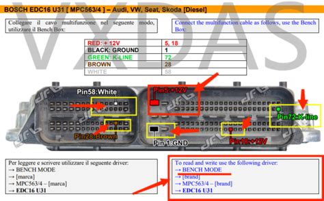 Kt200 Ecu Programmer Read Ve Edc16 U31 By Bench Mode