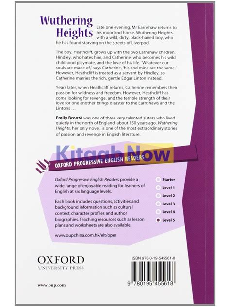 Oxford Progressive English Readers Level 5: Wuthering Heights | KitaabNow