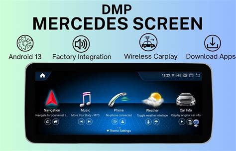 Dmp Android Command Screen For Mercedes Benz 10 25 12 Accessories International