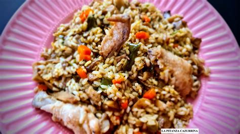 Arroz Con Setas Y Pollo La Pitanza Cazurrina