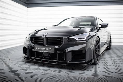 Street Pro Front Splitter V 1 Flaps BMW M2 G87 Our Offer BMW