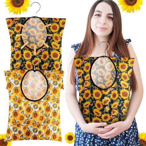 Amazon 2 Pcs Sunflower Extra Large 20 X 16 Inch Clothespin Bag