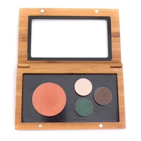 Gorgeous Bamboo Makeup Palette Completely Magnetic And Customizable