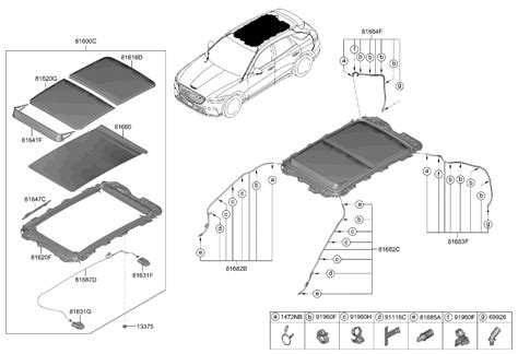 Ds Ocw Genuine Hyundai Panorama Roof Assy