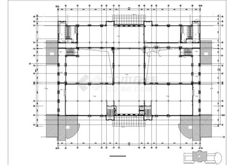 金山小学设计建筑cad施工平面图纸教育建筑土木在线