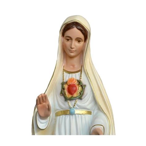 Statua Madonna Di Fatima In Resina Cm Russoraffaele It