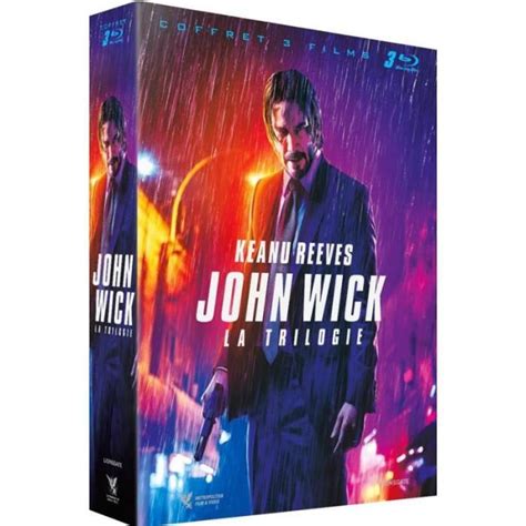 Coffret Trilogie John Wick John Wick 1 Et 2 Parabellum [blu Ray