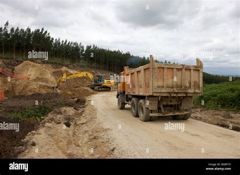 Construction of wind farm Stock Photo - Alamy