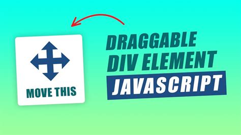 Draggable Div Element Using Javascript Youtube