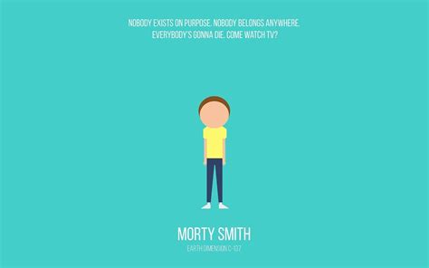 Rick And Morty Minimalist Wallpapers - Top Free Rick And Morty