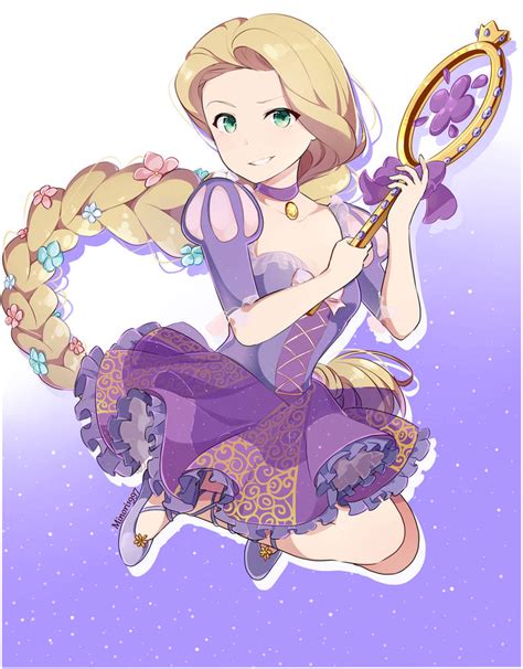 Rapunzel Magical Girl Form By Sunnypoppy On Deviantart