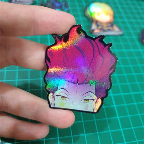 Jual Sticker Hologram Anime Psh Hunter X Hunter Hisoka