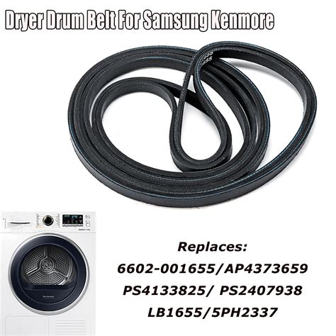 228cm Matcc 6602 001655 Dryer Drum Belt For Samsung Kenmore Ps4133825 Ap4373659 Ps2407938 In