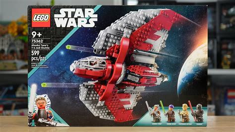 Lego Star Wars 75362 Ahsoka Tanos T6 Jedi Shuttle Review 2023 Toy Network