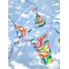 Emmiol Free Shipping O Ring Decor Wave Print Bikini Set Green S In Bikini Sets Online Store
