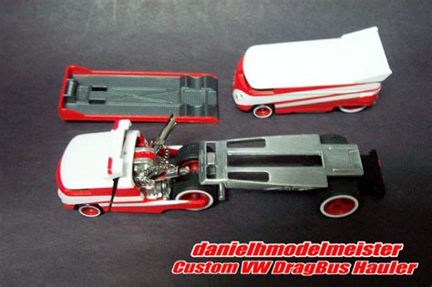Hot Wheels Car Collectors Competition Hotwheels Custom DragBus Hauler