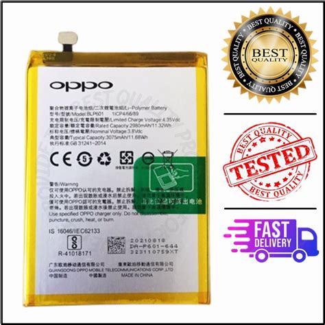 OPPO F1S A59 BATTERY BATERI BLP601 Shopee Malaysia