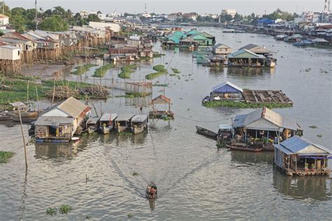 Vietnam M Kong Le Delta Dans Tous Ses Tats Sous Le Ciel Vagabond