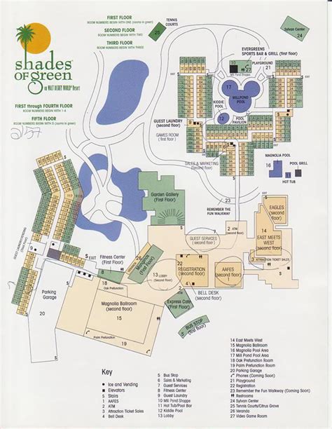 Shades of Green Resort Layout • Military Disney Tips Blog