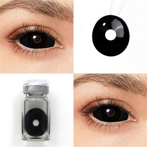 Pseyeche 22mm Sclera Solid Colored Eye Contacts 1 Pair Yearly Contact