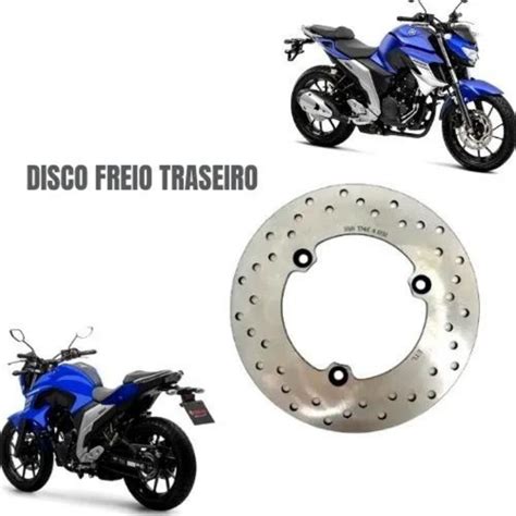 Disco De Freio Traseiro Fazer Fz Submarino