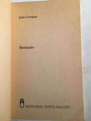 Bestiario Julio Cortázar 1ra Edición en venta en Distrito Federal por