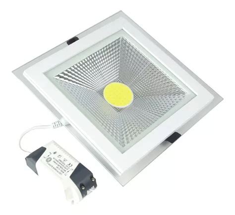 Punto LED integrado de 20 W blanco frío Bivolt Slim Ip65 forma