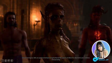 I Let Laezel And Shadowheart Give It Up Nude Cutscenes Best Moments Baldur S Gate Part