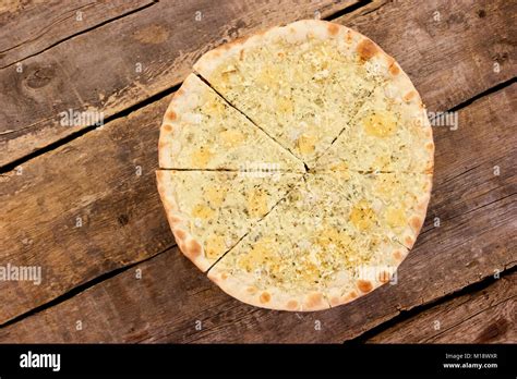 Eight Slices Of Cheese Pizza Stock Photo Alamy