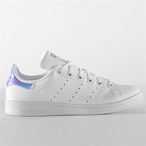 Adidas Baskets Femme Stan Smith Fx Footwear White Silver Metallic