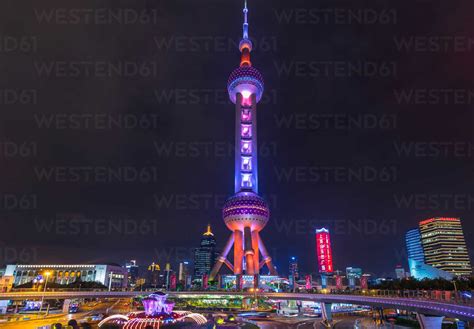 Shanghai Pearl Tower Night