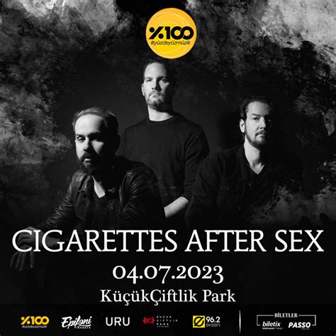 Cigarettes After Sex Temmuzda KüçükÇiftlik Parkta