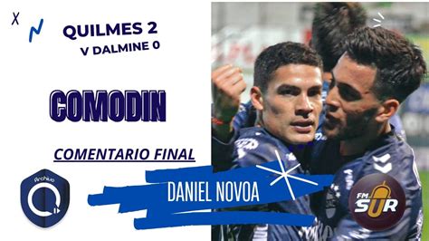 Quilmes 2 Villa Dálmine 0 Resumen y comentario final Daniel G Novoa