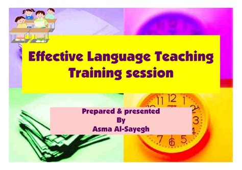 Effective Language Teaching Ppt