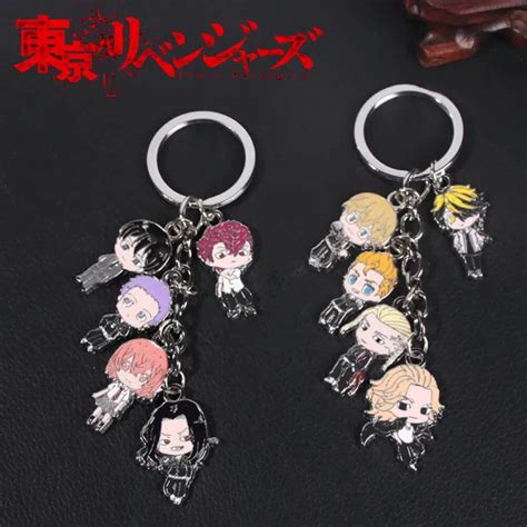 TOKYO REVENGERS KEYCHAIN Mikey Draken Baji Kazutora Mitsuya Chifuyu