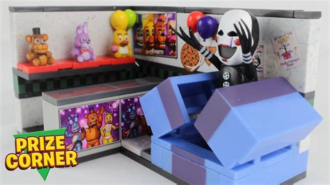 Mcfarlane Construction Sets Five Nights At Freddys Prize Corner Unboxing And Build Youtube