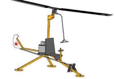 DIY construction plans for the OMH-Eagle ultralight helicopter