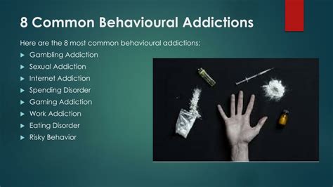 Ppt Common Behavioural Addictions Powerpoint Presentation Free