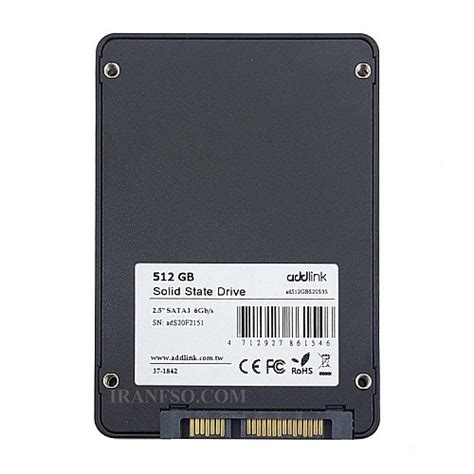 هارد Ssd لپ تاپ 512 گیگابایت Addlink Sata 25inch گارانتی آواژنگ