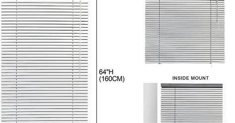 Standard Blind Sizes (with Drawings & Measurements) | Upgradedhome.com