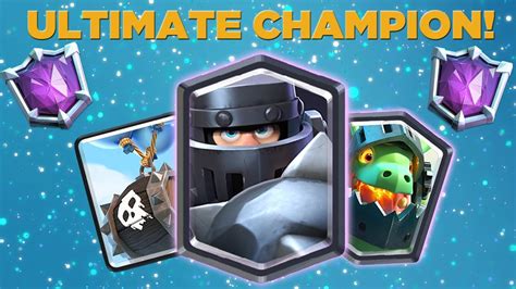 ULTIMATE CHAMPION Mega Knight Zap Bait LIVE End Of Season Top Ladder