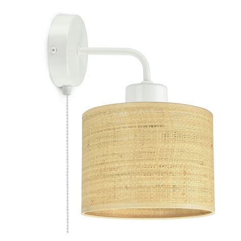 Lampa Cienna Kinkiet Z W Cznikiem Aba Ur Rattan Luxolar Sklep