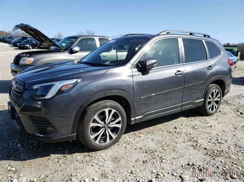 Report JF2SKAPCXNH524923 SUBARU FORESTER 2022 GRAY GAS Price And