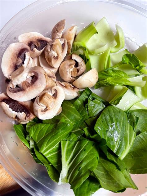 Bok Choy Mushrooms Stir Fry • Oh Snap Lets Eat