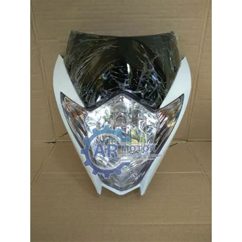 Batok Kepala Plus Reflektor Lampu Satria Fu Fl Fu Facelift Putih