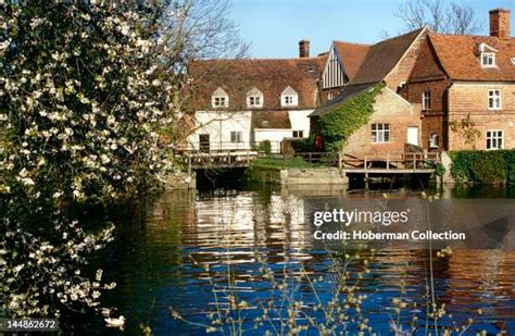 flatford mill stock  high res pictures  images getty