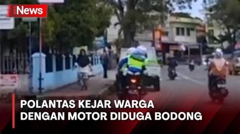 Sibuk Tilang Warga Oknum Polantas Bukittinggi Ternyata Gunakan Motor