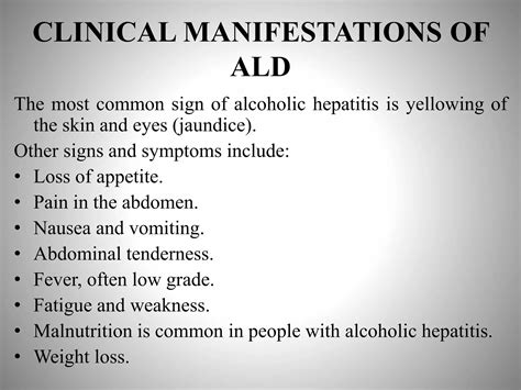 Pathophysiology Of Alcoholic Liver Diseasepptx