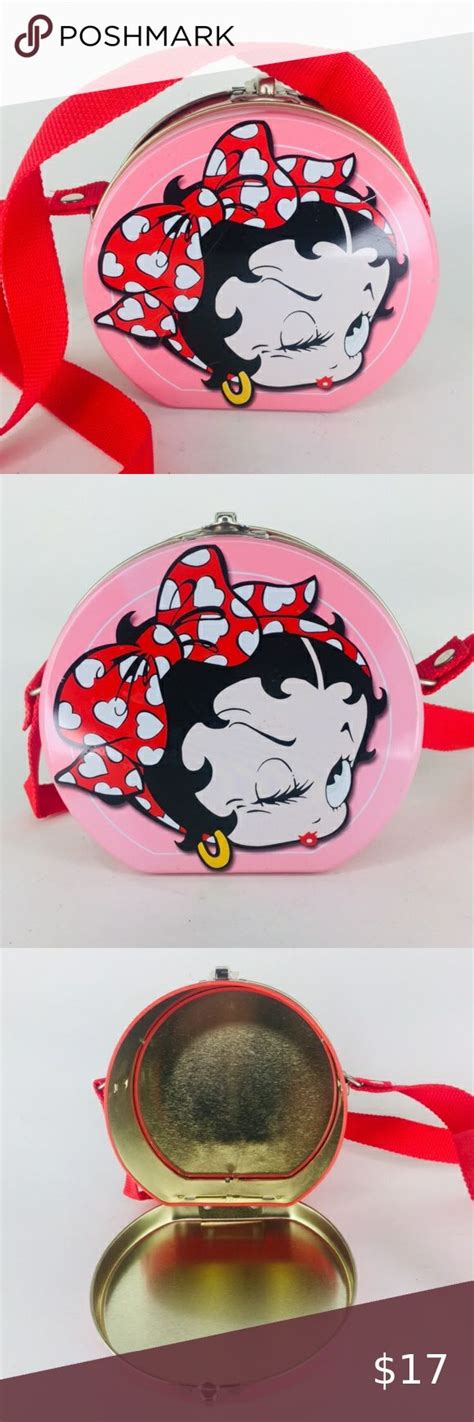 Betty Boop Tin Metal Mini Purse Lunchbox Mini Purse Purses