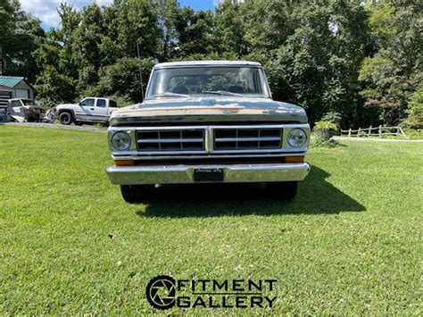 1972 Ford F 100 17x8 Vision Wheels 27560r17 Toyo Tires